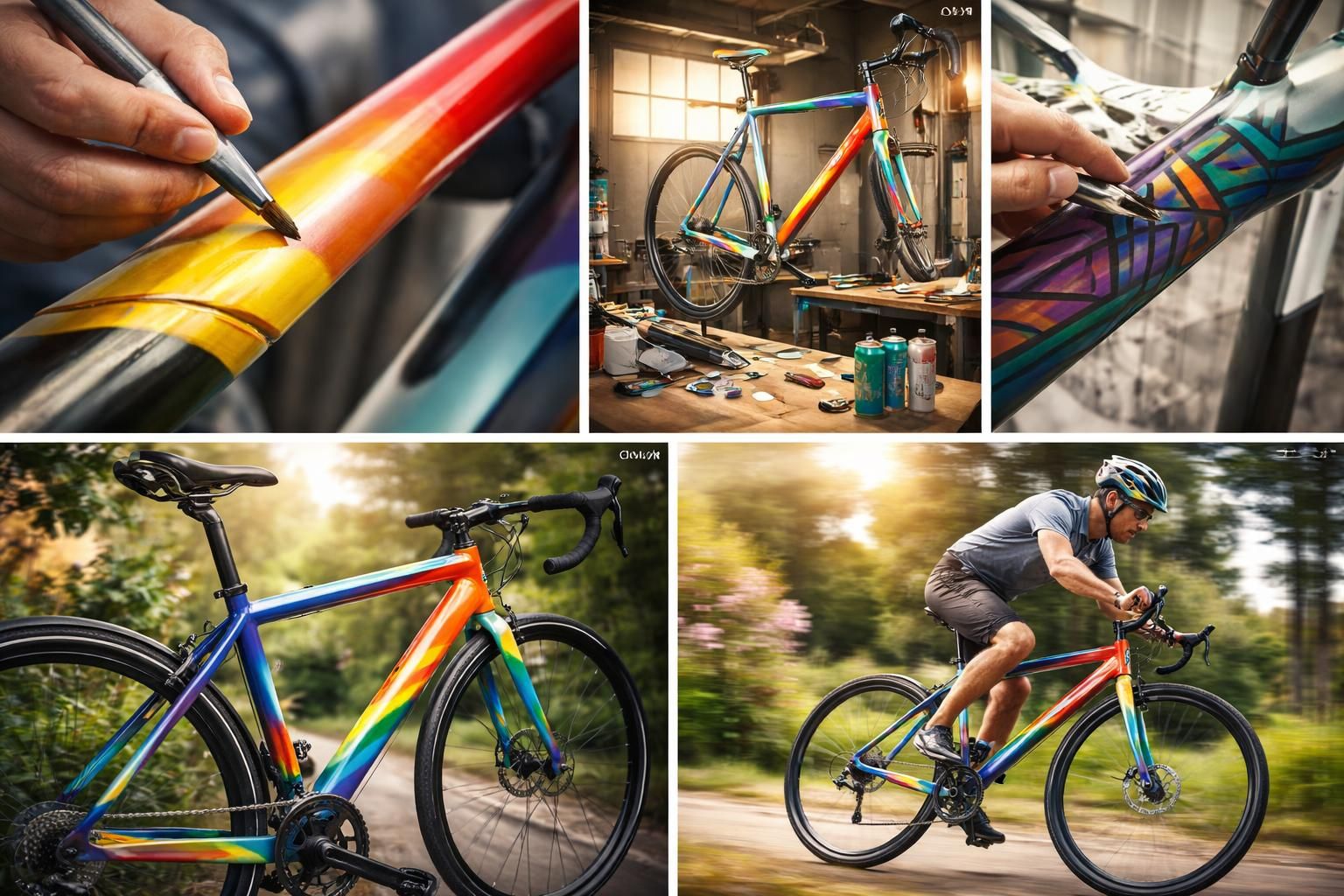 découvrez 5 astuces créatives pour maîtriser le coloriage de votre vélo et le personnaliser avec style et originalité.