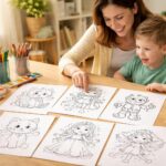 5 astuces pour choisir les meilleurs personnages à colorier pour vos enfants