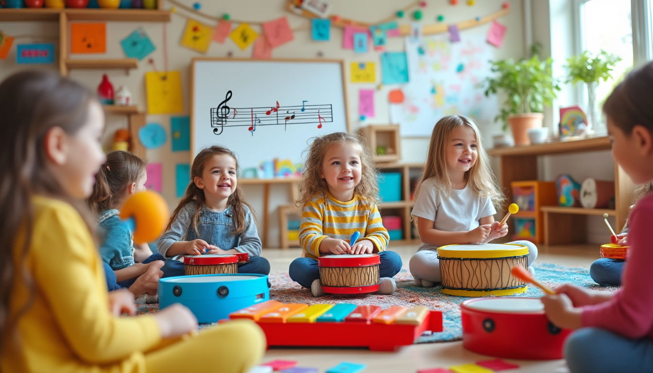 découvrez des idées d’activités musicales en maternelle pour stimuler les sens et l’éveil des tout-petits. des jeux sonores ludiques pour favoriser le développement et l’apprentissage en douceur.