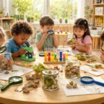 Activités scientifiques en maternelle : Stimuler l’exploration et l’observation chez les tout-petits