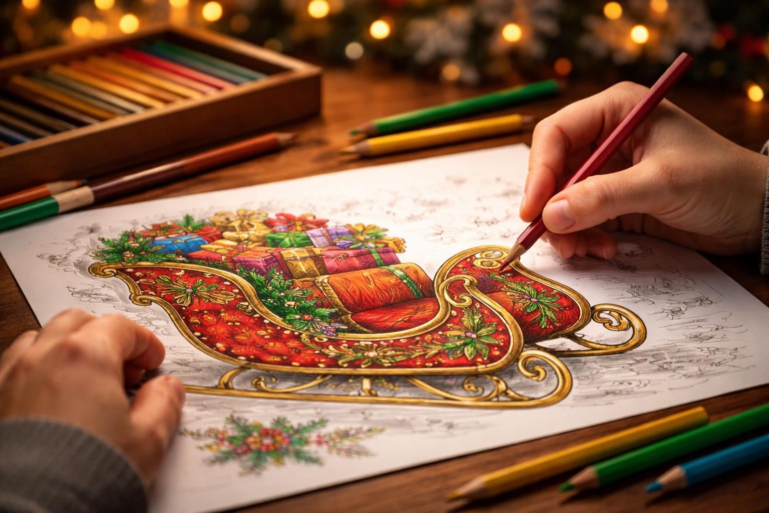 découvrez nos astuces incontournables pour réussir le coloriage du traîneau du père noël comme un véritable professionnel et rendre vos créations uniques et festives.