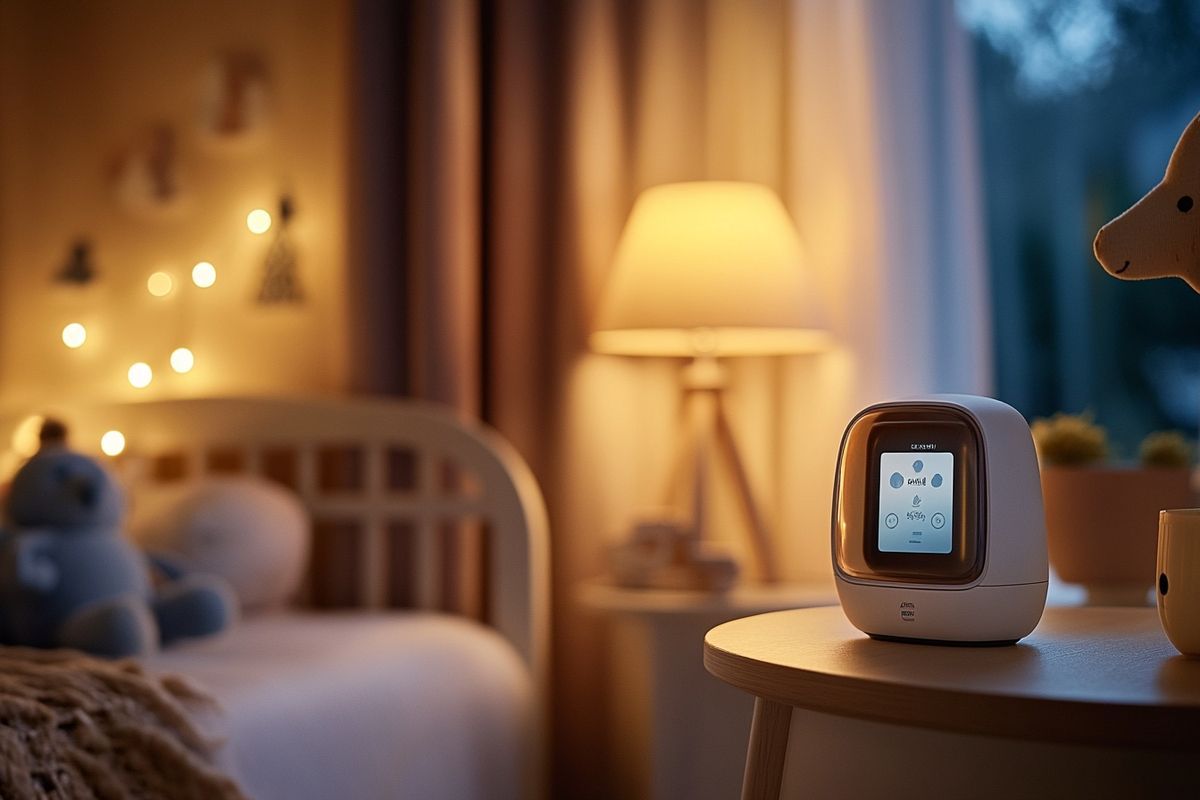 Babyphone Philips Avent : écoute bébé vidéo Jour et Nuit SCD603/00