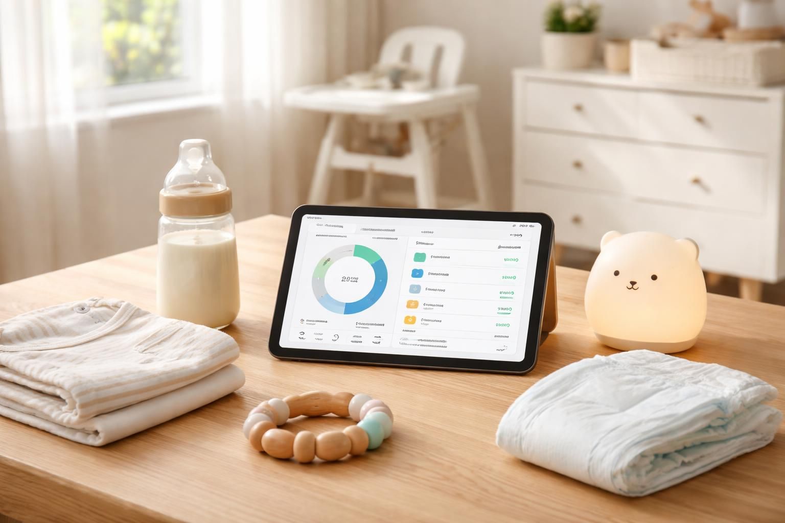 gérez efficacement le budget de votre bébé en suivant tous vos achats de puériculture facilement sur tablette tactile. simplifiez vos dépenses et organisez vos achats en un seul endroit.
