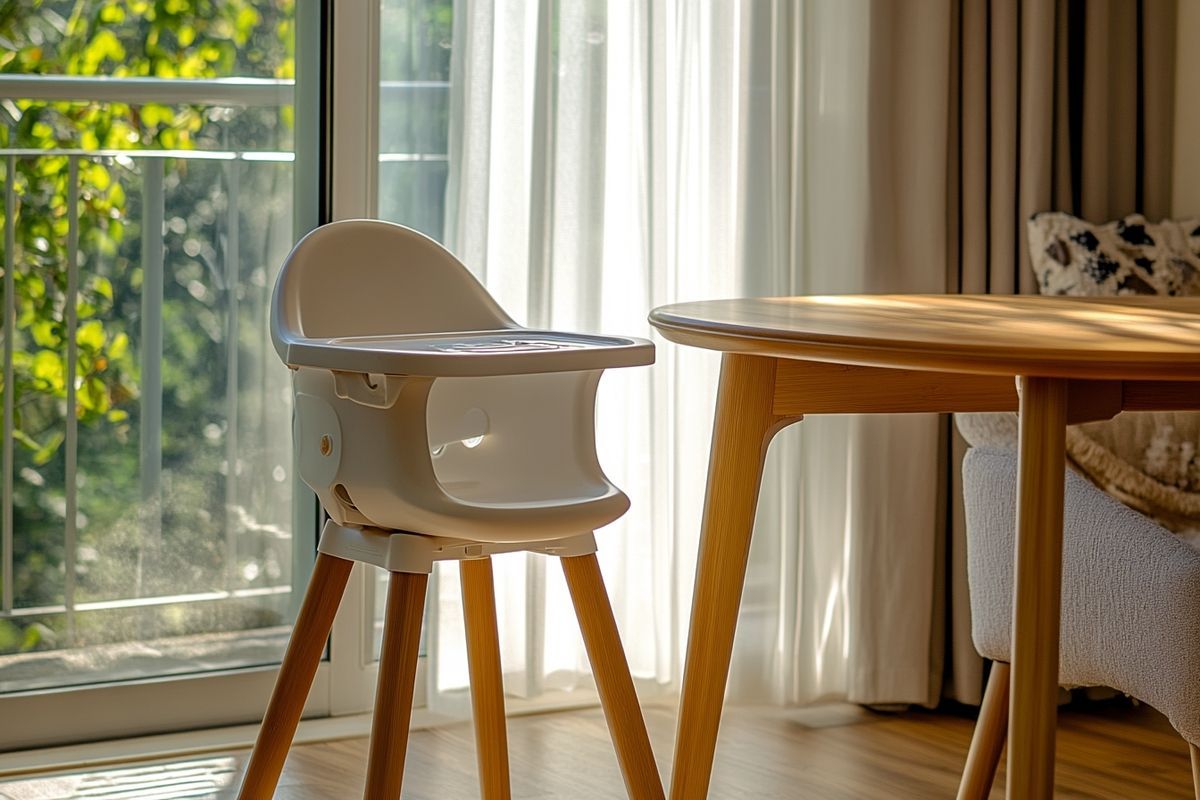 Chaise haute Babymoov pour attabler votre bébé comme un grand