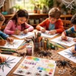 Coloriage d’araignées : des astuces pour rendre cette activité encore plus amusante