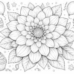 Coloriage de la fleur à imprimer : une idée originale pour les anniversaires