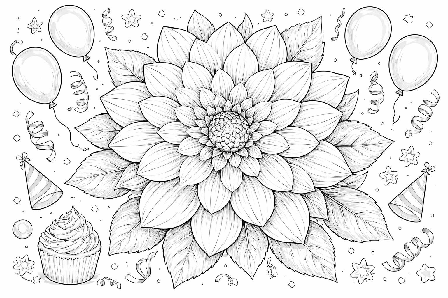 découvrez notre coloriage de la fleur à imprimer, une idée originale et ludique parfaite pour animer les fêtes d'anniversaire des enfants.