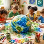 Comment le coloriage de la planète peut inspirer la créativité des plus jeunes