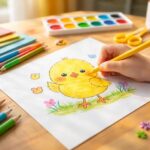 Découvrez les bienfaits du coloriage d&rsquo;un poussin pour la créativité
