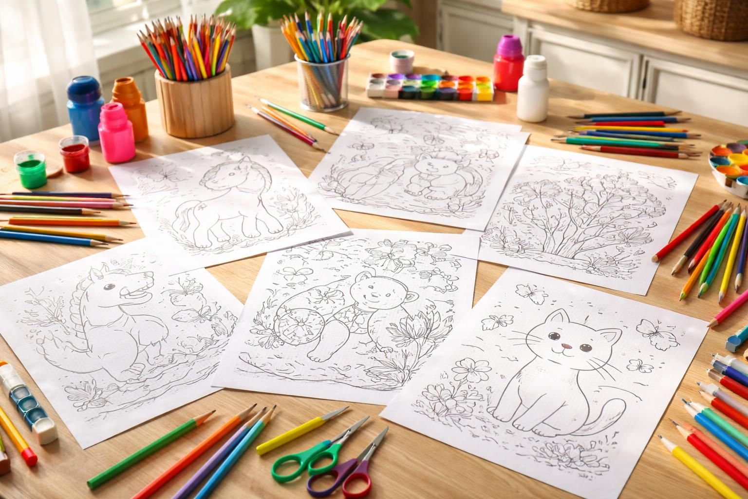 explorez une sélection des meilleurs dessins à imprimer pour enrichir vos activités manuelles et stimuler votre créativité.