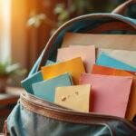 Des petits mots doux pour ma petite fille à glisser dans son cartable