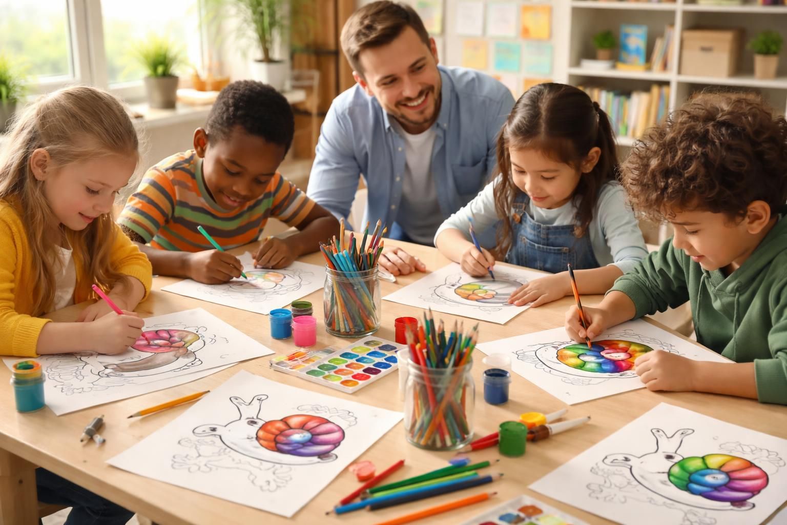découvrez des idées innovantes pour intégrer des escargots à colorier dans vos projets scolaires, stimulant la créativité et l'apprentissage des élèves.