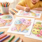L’art du coloriage kawaii avec la nourriture : un moyen ludique d’apprendre