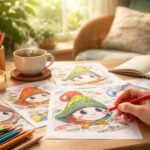 Le coloriage de Phryges et la relaxation : une combinaison gagnante