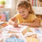 Les bienfaits des princesses à colorier et à imprimer pour le développement des enfants