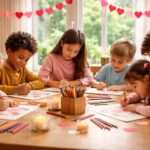 Les bienfaits du coloriage de la Saint -Valentin pour le développement des enfants