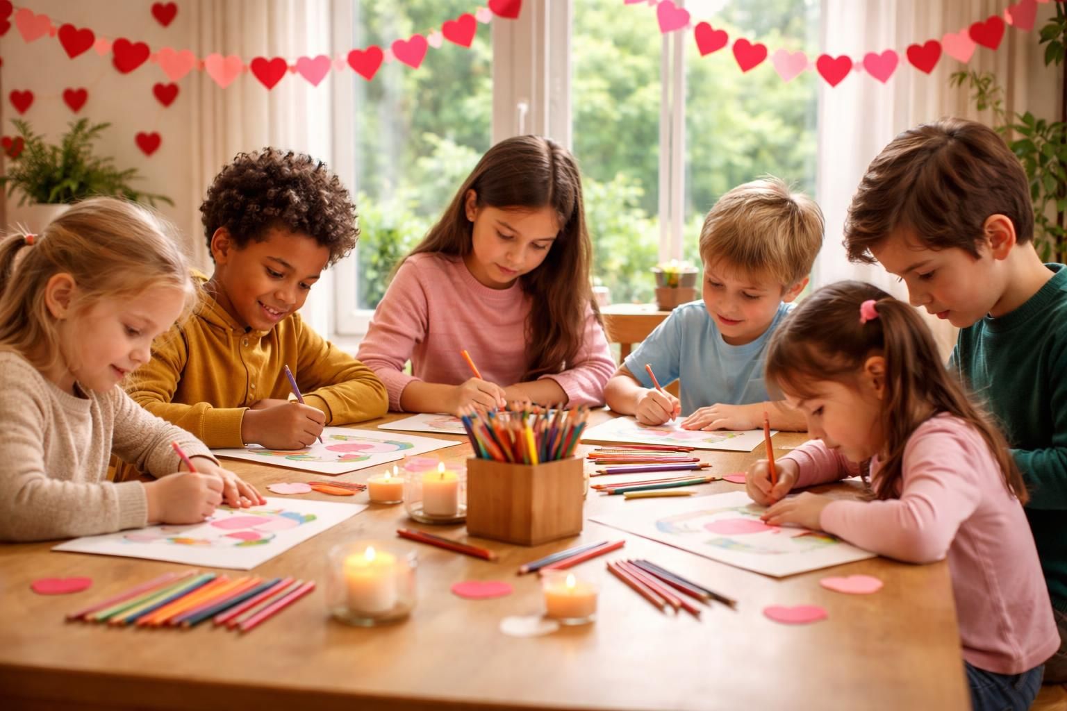 découvrez comment le coloriage de la saint-valentin contribue au développement des enfants en stimulant leur créativité, leur motricité fine et leur expression émotionnelle.