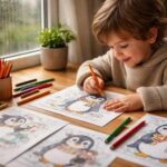 Les coloriages des pingouins : une activité ludique pour les journées pluvieuses
