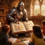 Les coloriages du chevalier : un outil éducatif mêlant art et histoire