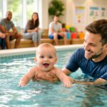Les cours de bébé nageur autour de moi : guide pour choisir le bon établissement