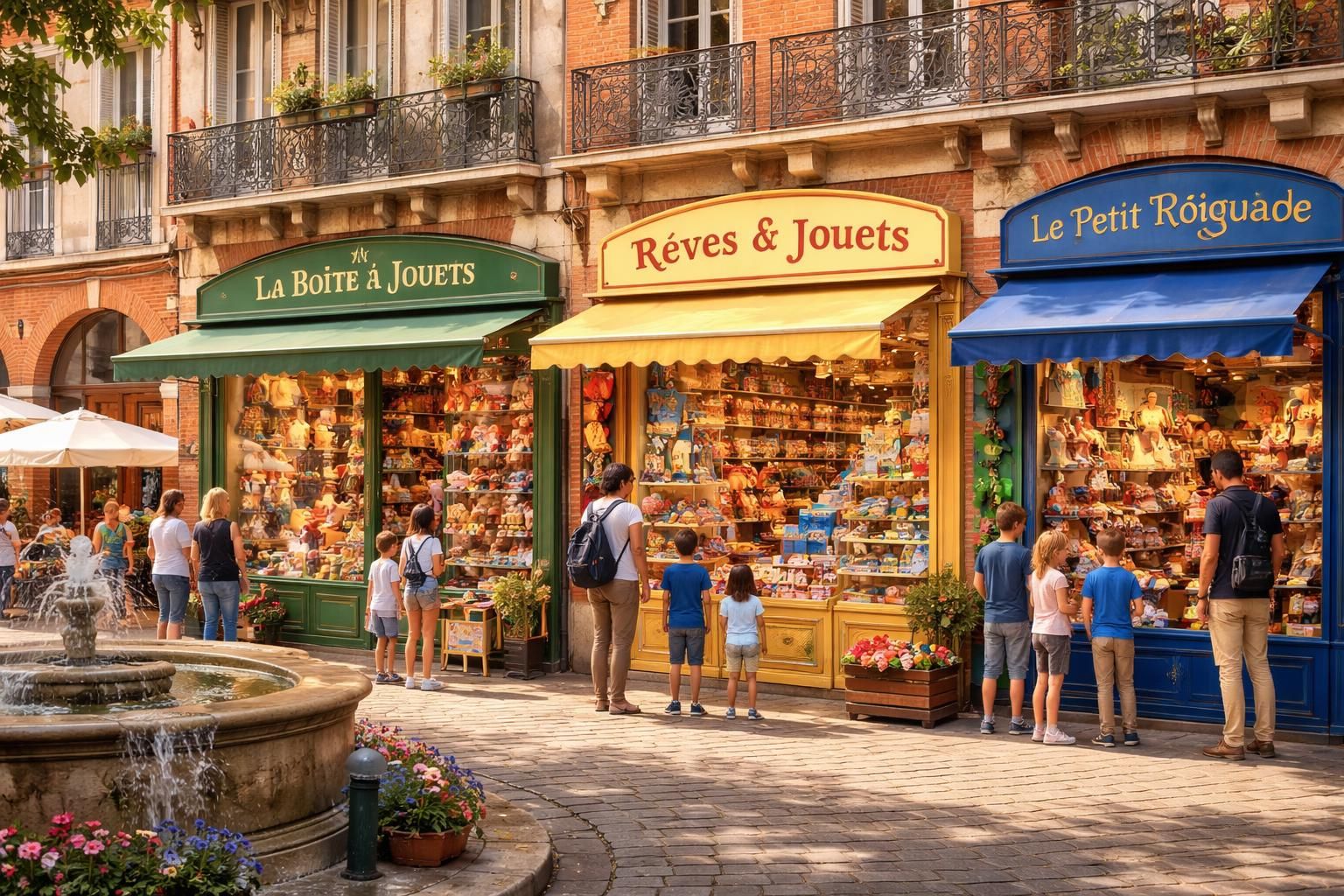 découvrez les meilleurs magasins de jouets à toulouse, offrant une sélection qui ravira petits et grands. trouvez des cadeaux uniques et divertissants pour tous les âges dans la ville rose.