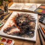 Les meilleures fournitures pour réussir votre coloriage du loup garou