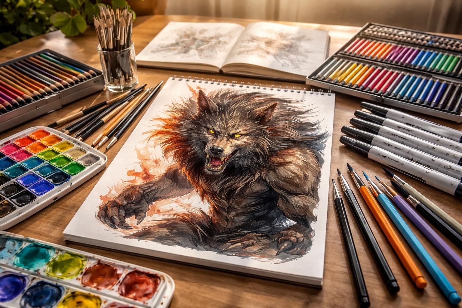 découvrez les meilleures fournitures pour réussir votre coloriage du loup-garou et donner vie à vos illustrations avec des outils de qualité adaptés à tous les niveaux.