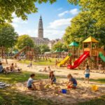 Les parcs de jeux gratuits à Arras : un régal pour les enfants en été