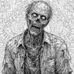 Libérez votre créativité avec des modèles de coloriage d’un zombie