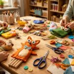 Marionnettes à fabriquer : techniques faciles pour tous les âges