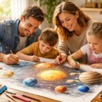 Pourquoi le coloriage d’un système solaire est un excellent projet familial