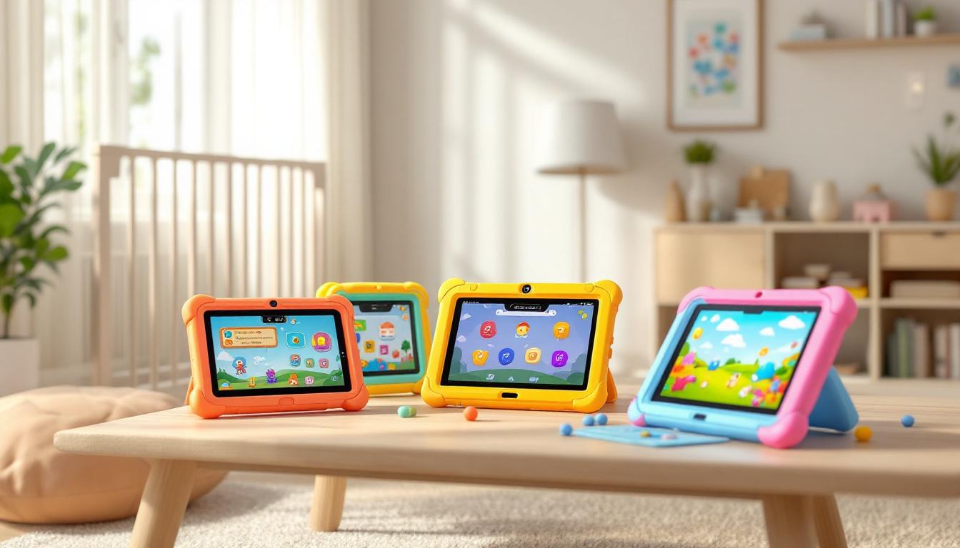 découvrez les tablettes tactiles pour enfant les plus sécurisées du marché, alliant divertissement et protection pour vos enfants.