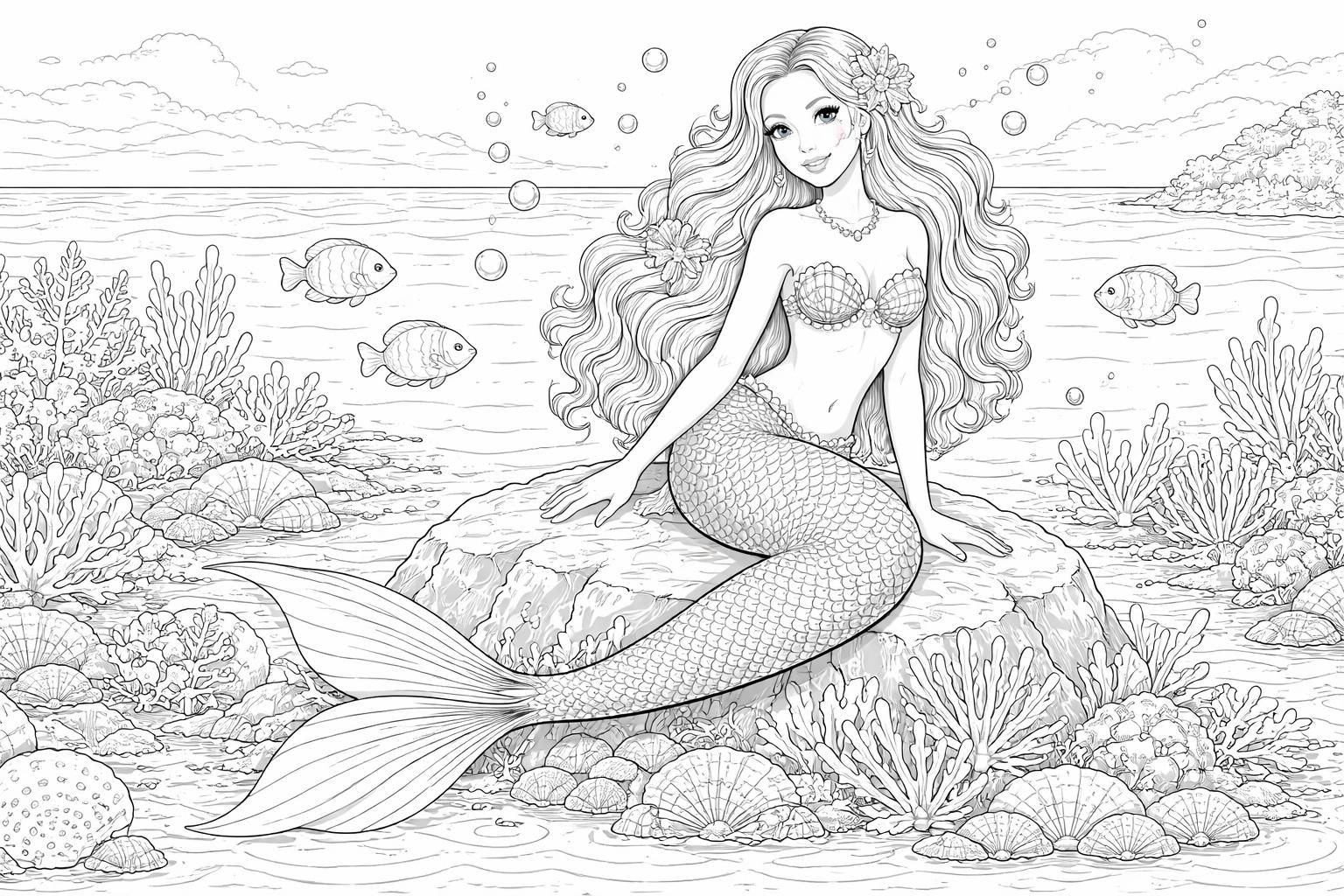 découvrez notre sélection des 10 meilleurs coloriages de sirènes à imprimer en pdf pour des heures de divertissement créatif et ludique.