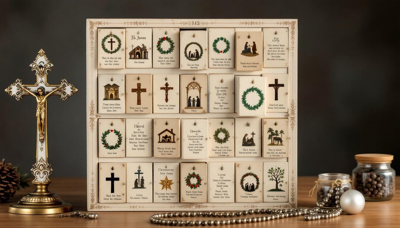 découvrez notre sélection des 10 meilleures boutiques en ligne pour acheter un calendrier de l'avent catholique, alliant tradition et spiritualité pour préparer noël.