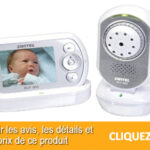 Babyphone Switel DCF900 : Ecoute bébé vidéo