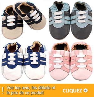  chaussures souples bébé 