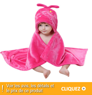 peignoir de bain pour bébé