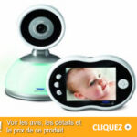 Babyphone Tomy 71030 : écoute-Bébé Digital Plus Vidéo TDV450